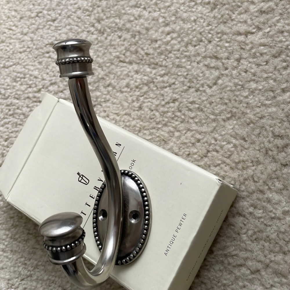 Pottery Barn wall hook 2 available